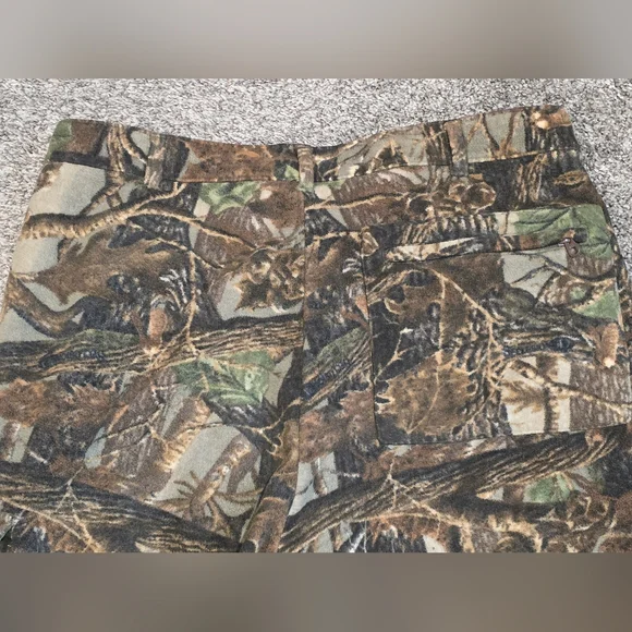 Cabela's Mid Season Fleece / Lined Camouflage Cargo Pants- Size 38 REG - Picture 5 of 6